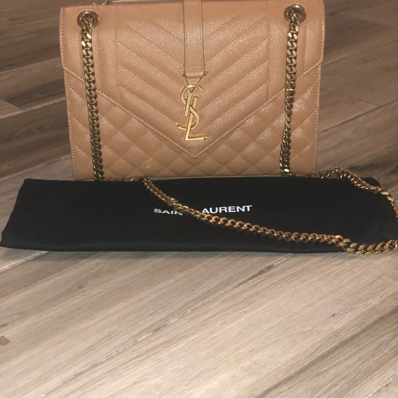 Saint Laurent Medium Envelop Bag - Mix Matelassé - Picture 2 of 8